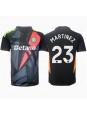 Aston Villa Emiliano Martinez #23 Målvakt Replika Borta Kläder 2024-25 Kortärmad